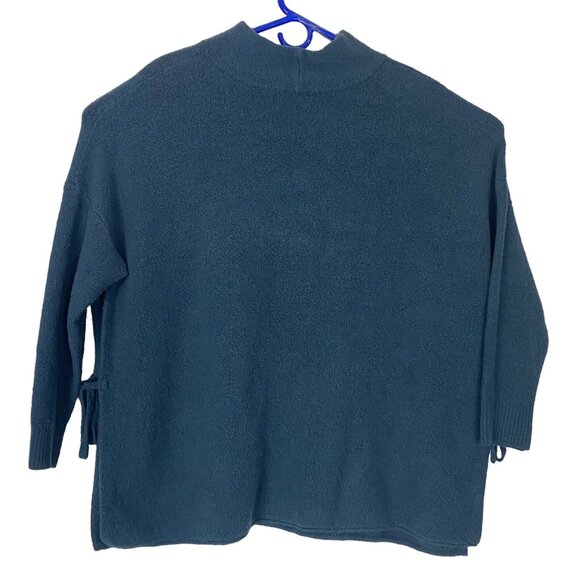 J Jill Women Pullover Cowl Neck Sweater Long Sleeve Sz M Blue Casual 66-11 - Picture 5 of 12